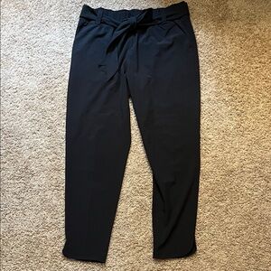 CALIA by Carrie Underwood Navy Tie-Waist Joggers